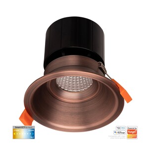 HV5514CCT-AB - Prime Antique Brass Fixed Deep CCT WIFI LED HV5514CCT-AB