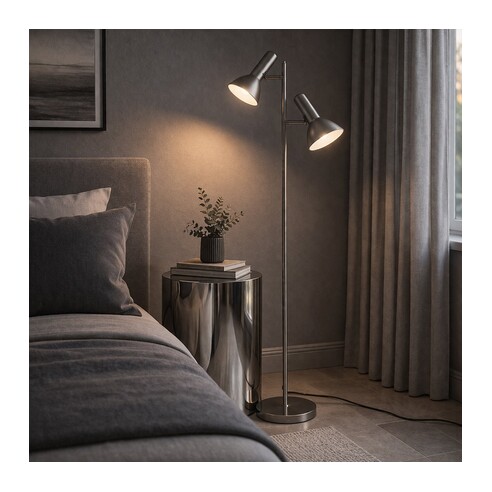 HYVIK FL2-BRS - Floor Lamp - BrassHYVIK FL2-BRS
