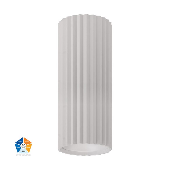 HV5851S-WHT-EXT - Nella White 7W Surface Mounted LED Downlight