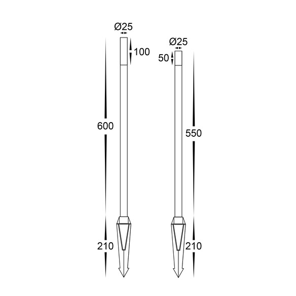 HV1515T-BLK-24V - Drique Aluminium Black LED HV1515T-BLK-24V