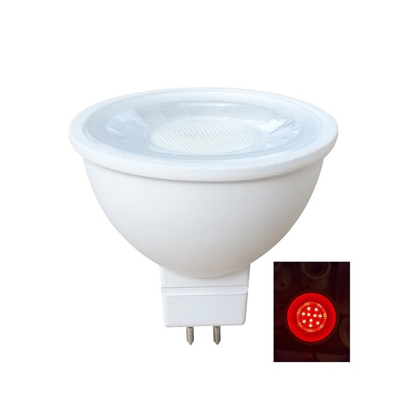 MR16B01A - MR16 LED Coloured Globes (5W)MR16B01A