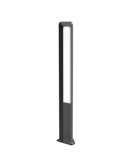 HATHOR3 - Hathor LED Surface Mounted Dark Grey Bollard Lights IP54