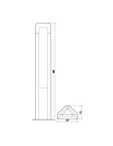 HATHOR3 - Hathor LED Surface Mounted Dark Grey HATHOR3