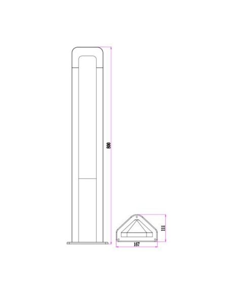 HATHOR3 - Hathor LED Surface Mounted Dark Grey HATHOR3
