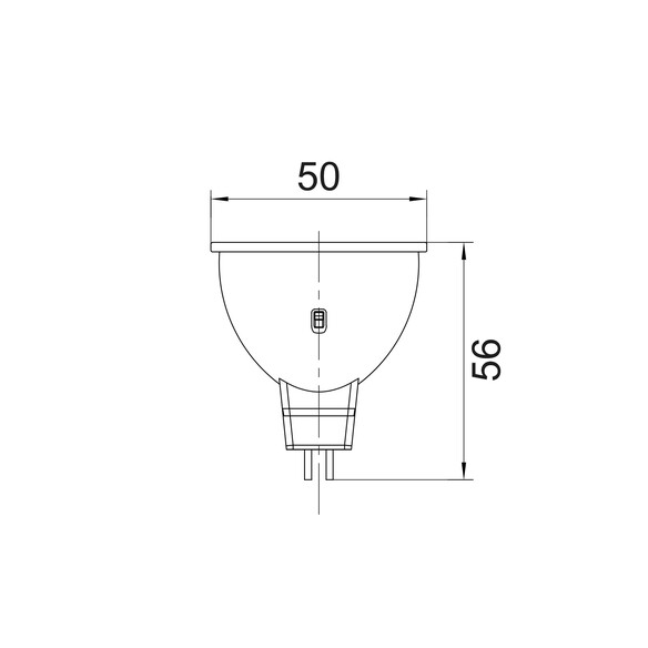 MR16TRI1 - LED MR16 Tri-CCT Globe (6W)MR16TRI1