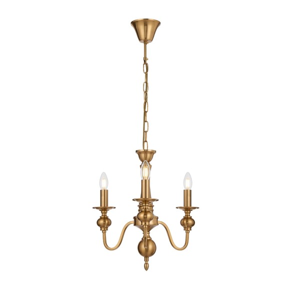 SIEDEL PE03-CP - 3 Light Pendant - Copper