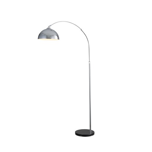 SL91203CH - Marmo Chrome Arc Floor Lamp with SL91203CH