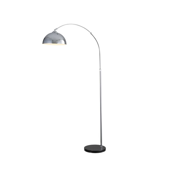 SL91203CH - Marmo Chrome Arc Floor Lamp with SL91203CH