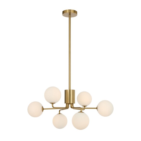 FELTON PE06AGSM - 6 Light Pendant Antique Gold - FELTON PE06AGSM
