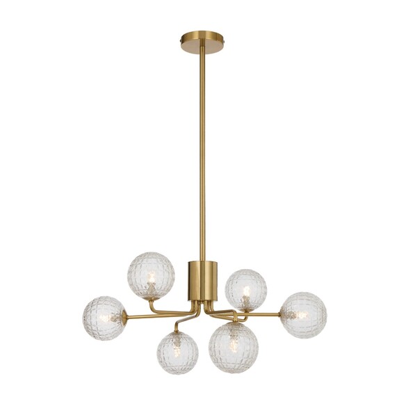 FELTON PE06AGSM - 6 Light Pendant Antique Gold - FELTON PE06AGSM