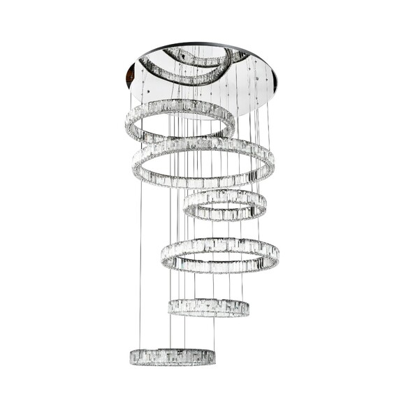 RIAS PE6T-GD3C - 6 Tier Pendant - GoldRIAS PE6T-GD3C
