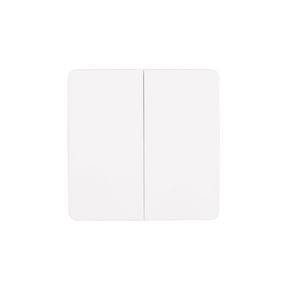 HV9262 - Two Gang White Wireless Self Powered HV9262