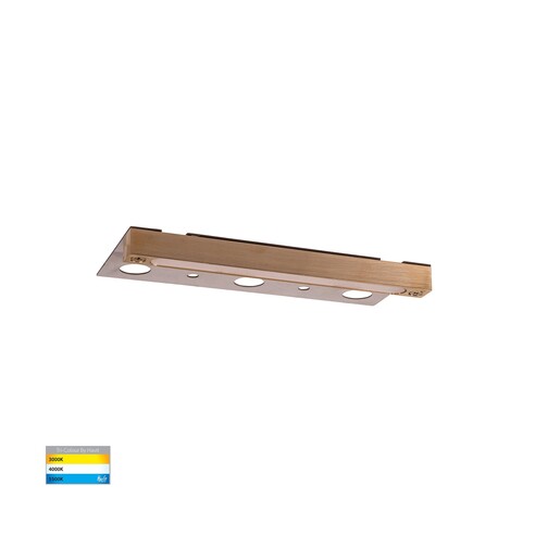 HV3298T-BR-12V - Preston Solid Brass LED Coping HV3298T-BR-12V