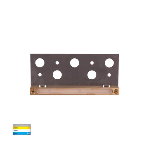 HV3298T-BR-12V - Preston Solid Brass LED Coping HV3298T-BR-12V