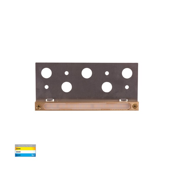 HV3298T-BR-12V - Preston Solid Brass LED Coping HV3298T-BR-12V