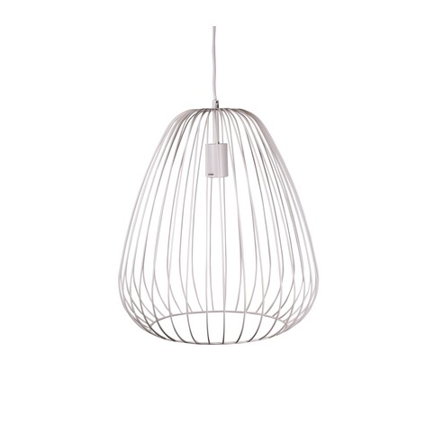 Pera 38 Single Pendant White