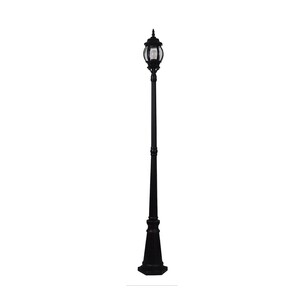 HV1671W-BLK - Trener Aluminium Black Coach Single Post LightHV1671W-BLK