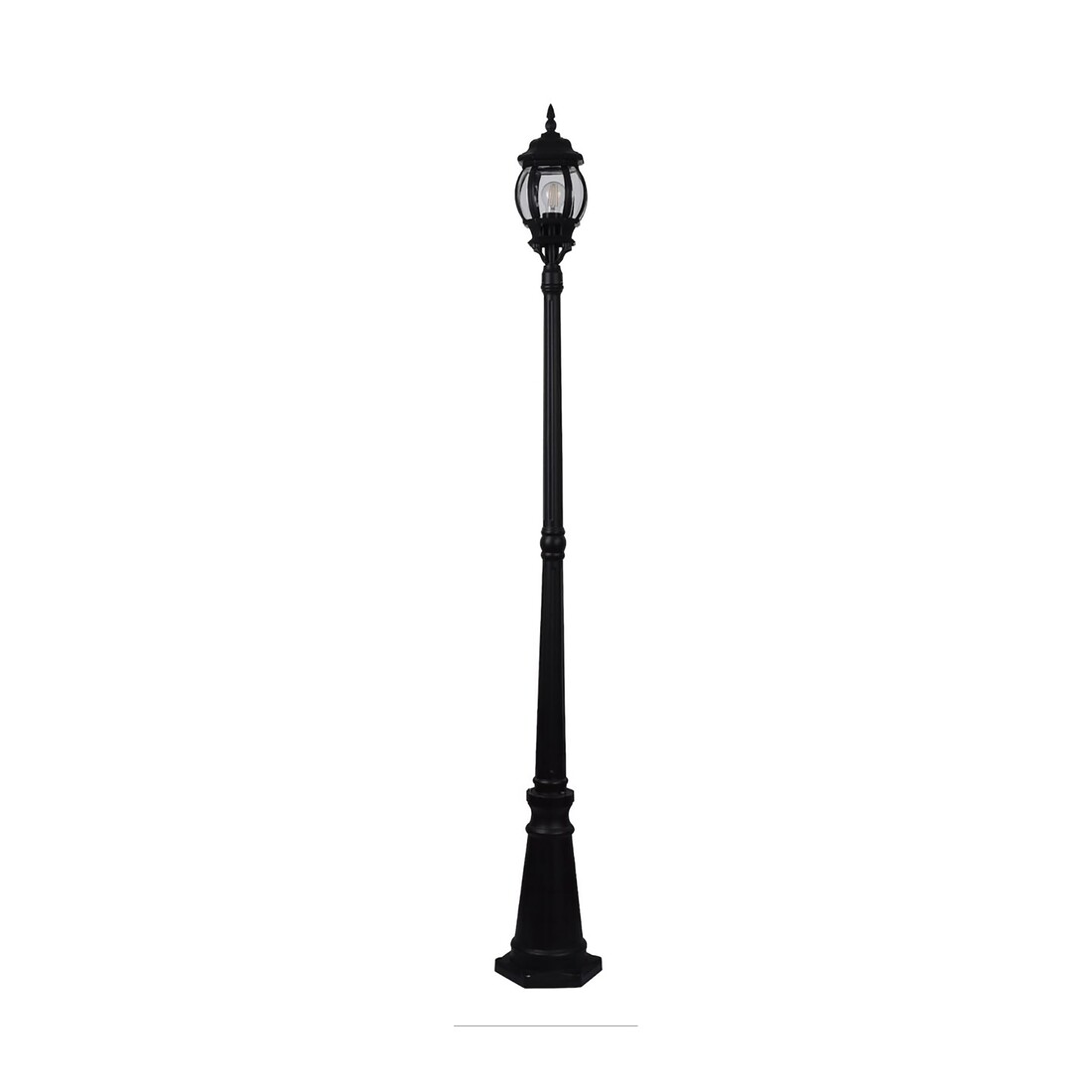 Trener Aluminium Black Coach Single Post Light
