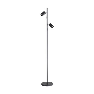 SL98743BK - PONTE 2 Light Black GU10 Floor LampSL98743BK
