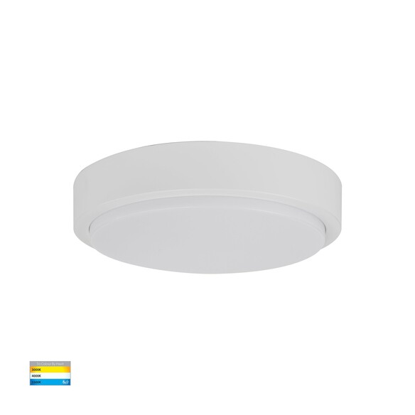 HV36053T-WHT - Liptor White 30W Ceiling Mounted LED Oyster