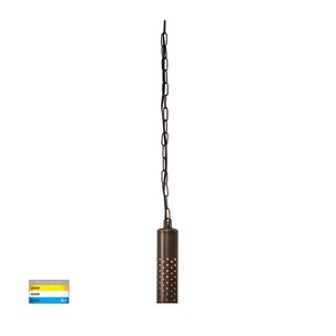 HV5901T-AB-12V - Willow Antique Brass LED PendantHV5901T-AB-12V