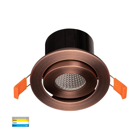 HV5512T-AB - Prime Antique Brass Tilt LED HV5512T-AB