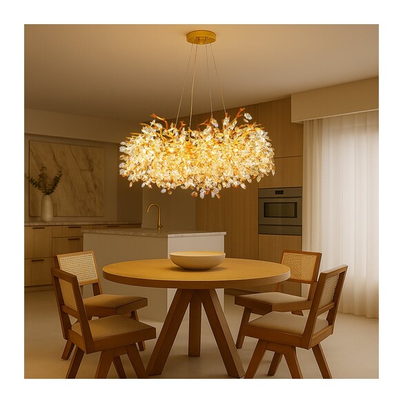 MOLENA PE10-CH - 10 Light Pendant - ChromeMOLENA PE10-CH