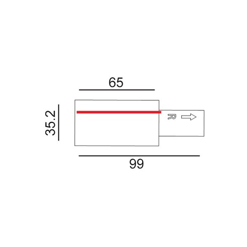 TRK3WH2M - 4 Wire 3 Circuit Universal Tracks, TRK3WH2M