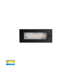 HV3007T-BLK-240V - Bata Black 3W LED Brick LightHV3007T-BLK-240V