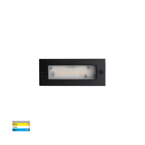 HV3007T-BLK-240V - Bata Black 3W LED Brick LightHV3007T-BLK-240V
