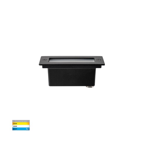 HV3007T-BLK-240V - Bata Black 3W LED Brick LightHV3007T-BLK-240V