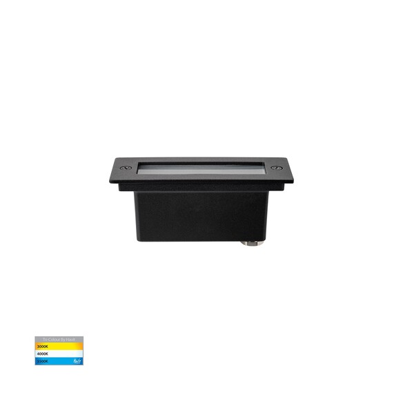 HV3007T-BLK-240V - Bata Black 3W LED Brick LightHV3007T-BLK-240V