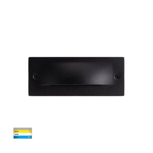 HV3012T-BLK-12V - Corba Black 6W Recessed Brick Light HV3012T-BLK-12V