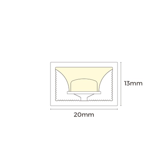 HV9798-IP68-2013-6K - 10W IP68 6500K 24v DC Top HV9798-IP68-2013-6K
