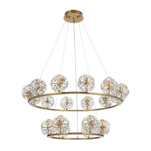 CATANIA PE18-AG - 18 Light Pendant - Antique GoldCATANIA PE18-AG