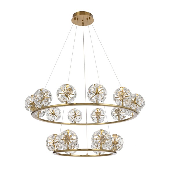 CATANIA PE18-AG - 18 Light Pendant - Antique Gold