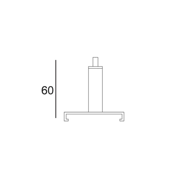 TRK3WHSUSCLAMP - 4 Wire 3 Circuit Track TRK3WHSUSCLAMP