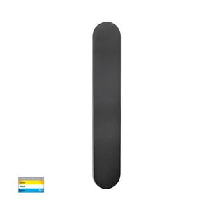 HV3562T-BLK - Barline Shadow Aluminium 600mm Black Wall HV3562T-BLK