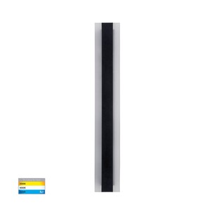 HV3582T-BLK-24V - Barline Aluminium Black 600mm Wall LightHV3582T-BLK-24V