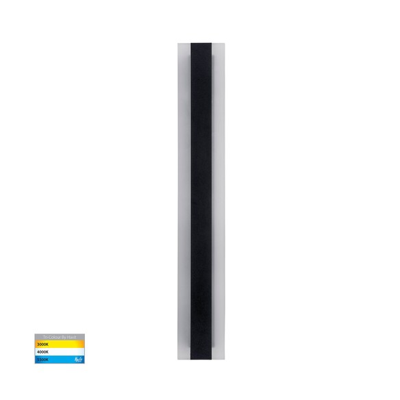 HV3582T-BLK-24V - Barline Aluminium Black 600mm Wall Light