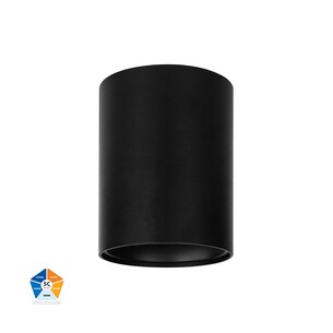 HV5843S-BLK - Nella Black 18W Surface Mounted LED DownlightHV5843S-BLK