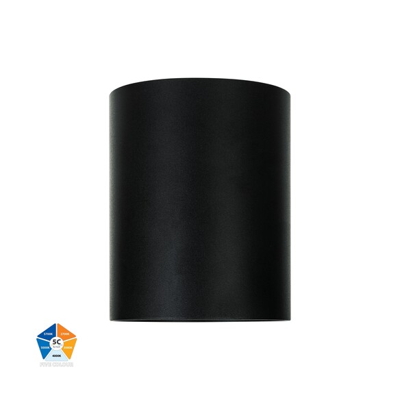 HV5843S-BLK - Nella Black 18W Surface Mounted LED HV5843S-BLK