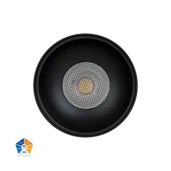 HV5843S-BLK - Nella Black 18W Surface Mounted LED HV5843S-BLK