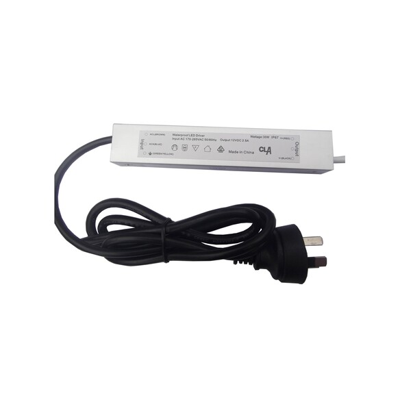 OTTER8 - 12V Waterproof Constant Voltage LED Driver IP67 (30W)