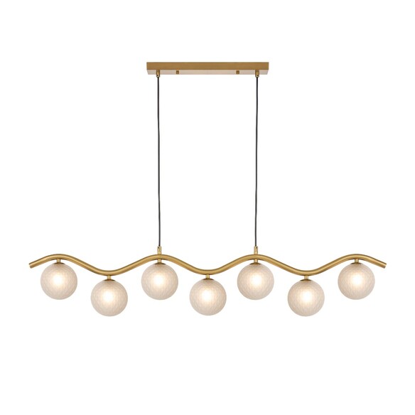 ORTON PE7-AGSM - 7 Light Pendant Antique Gold - ORTON PE7-AGSM