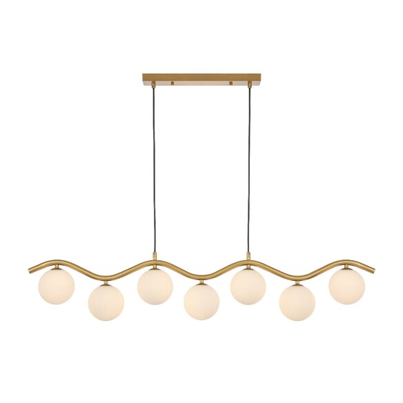 ORTON PE7-AGAMT - 7 Light Pendant Antique Gold - ORTON PE7-AGAMT