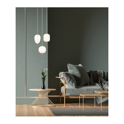 PINO5 - Interior Opal Matte / Smokey Black Mirror PINO5