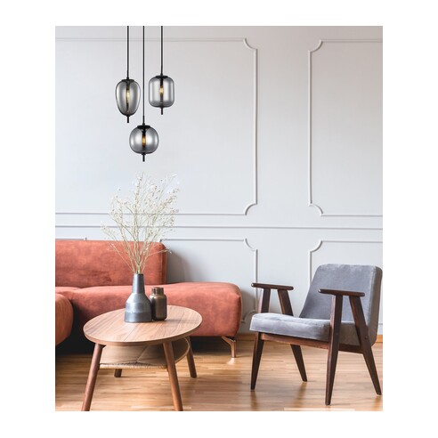 PINO5 - Interior Opal Matte / Smokey Black Mirror PINO5