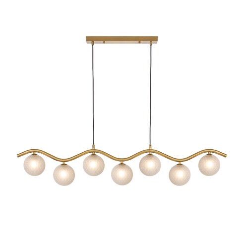 ORTON PE7-AGSMT - 7 Light Pendant Antique Gold - ORTON PE7-AGSMT