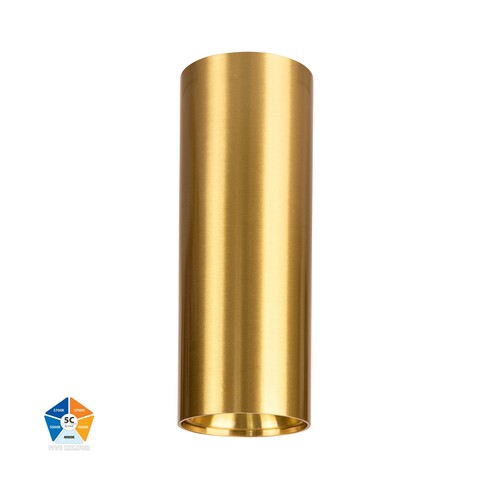 Nella Brass 7W Surface Mounted LED Downlight